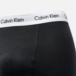 Calvin Klein Men's Three-Pack Cotton-Jersey Trunks - Black 13 Calvin Klein Men's Three-Pack Cotton-Jersey Trunks - Black -The Hut 10044651 1555123453898144