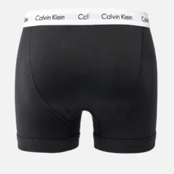 Calvin Klein Men's Three-Pack Cotton-Jersey Trunks - Black 12 Calvin Klein Men's Three-Pack Cotton-Jersey Trunks - Black -The Hut 10044651 1965123453872503
