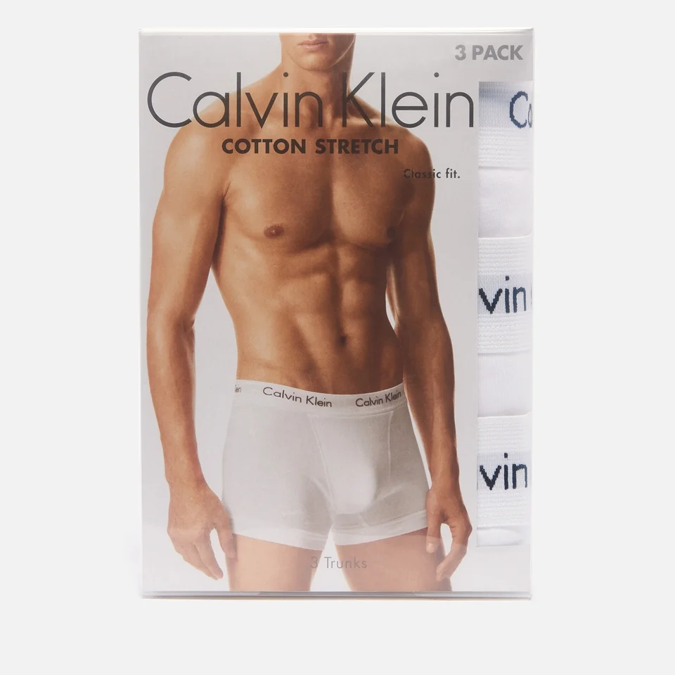 Calvin Klein Men's Cotton-Blend Trunks 6 Calvin Klein Men's Cotton-Blend Trunks - Image 4