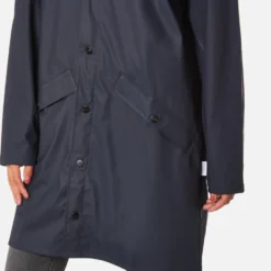 RAINS Matte-Shell Long Jacket -The Hut 10796049 2044503741730431