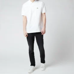 Lacoste Men's Classic Polo Shirt - White 12 Lacoste Men's Classic Polo Shirt - White -The Hut 11032587 1414839172581444