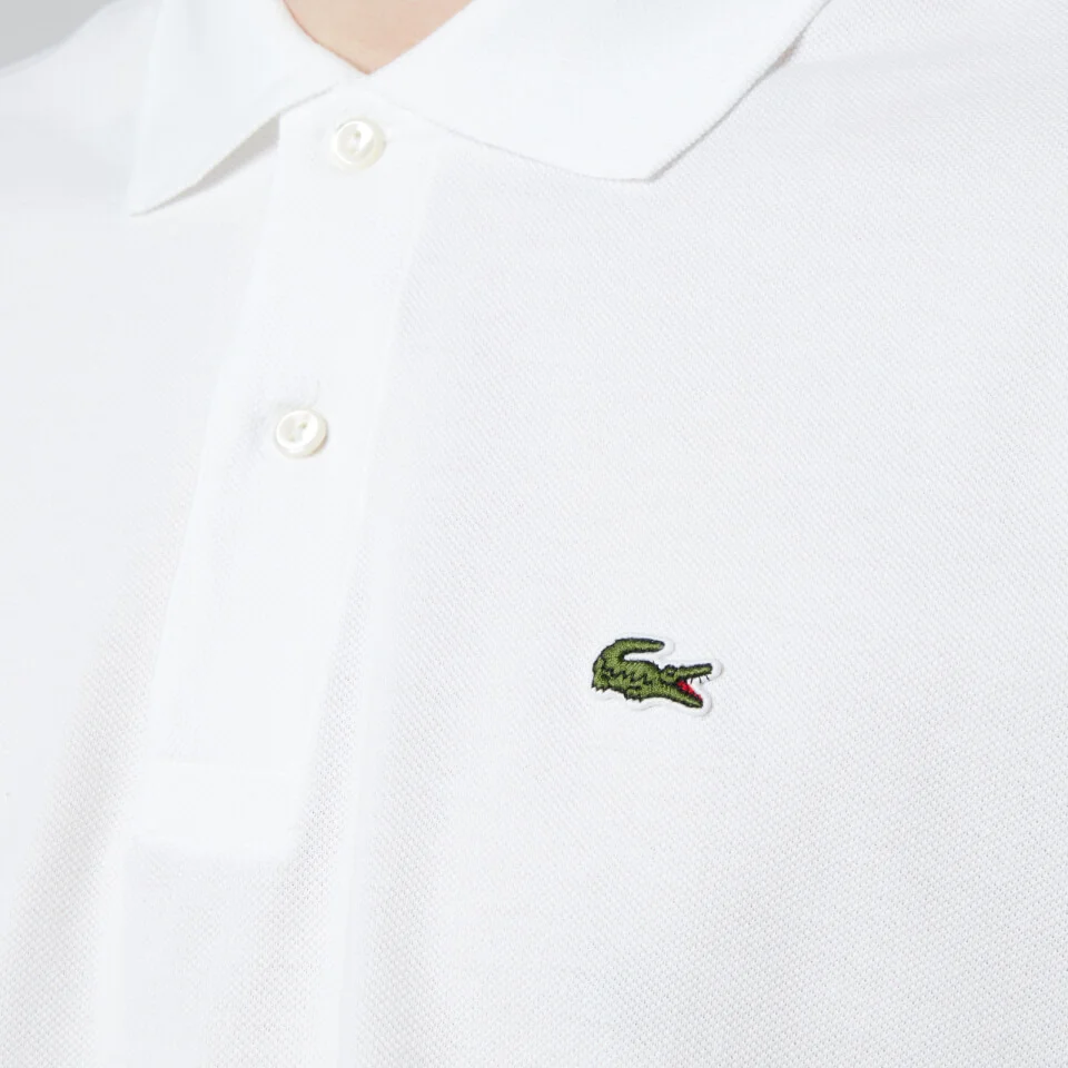 Lacoste Men's Classic Polo Shirt - White 6 Lacoste Men's Classic Polo Shirt - White - Image 4