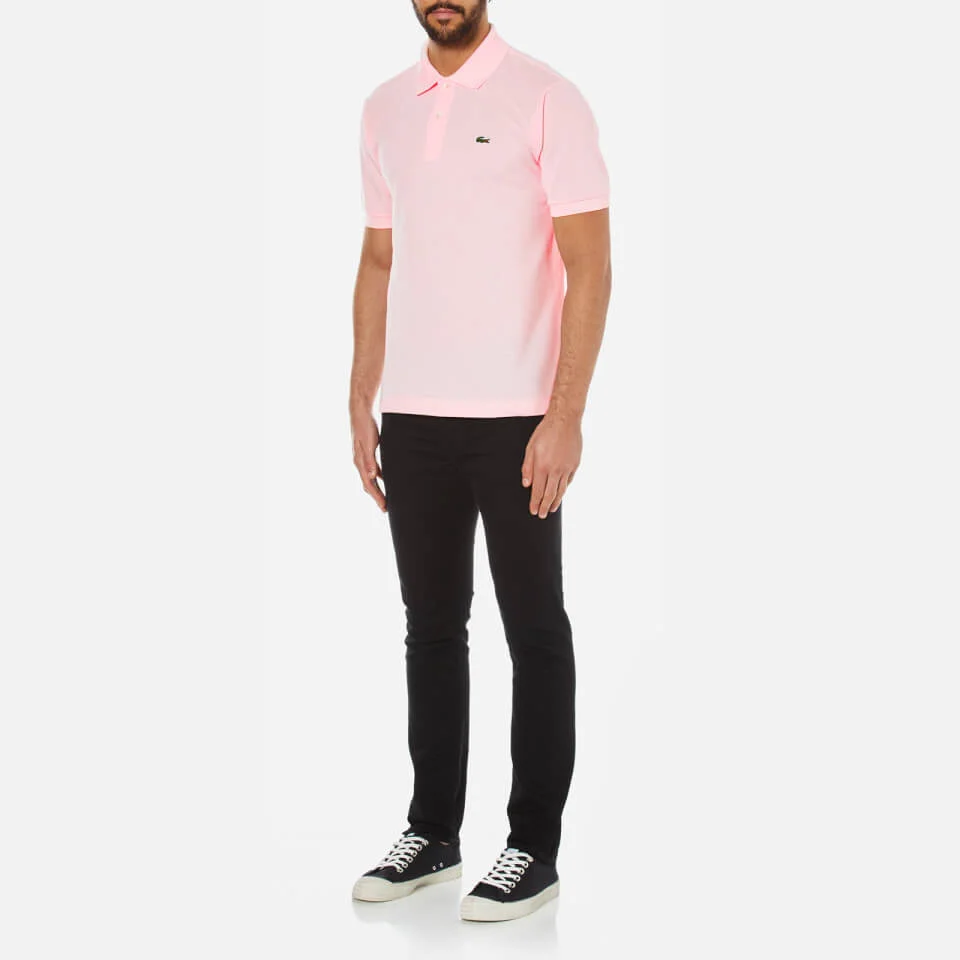 Lacoste Men's Classic Polo Shirt - Pale Pink 6 Lacoste Men's Classic Polo Shirt - Pale Pink - Image 4