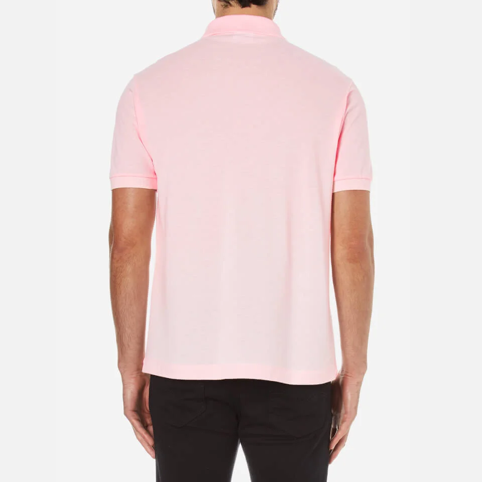 Lacoste Men's Classic Polo Shirt - Pale Pink 5 Lacoste Men's Classic Polo Shirt - Pale Pink - Image 3