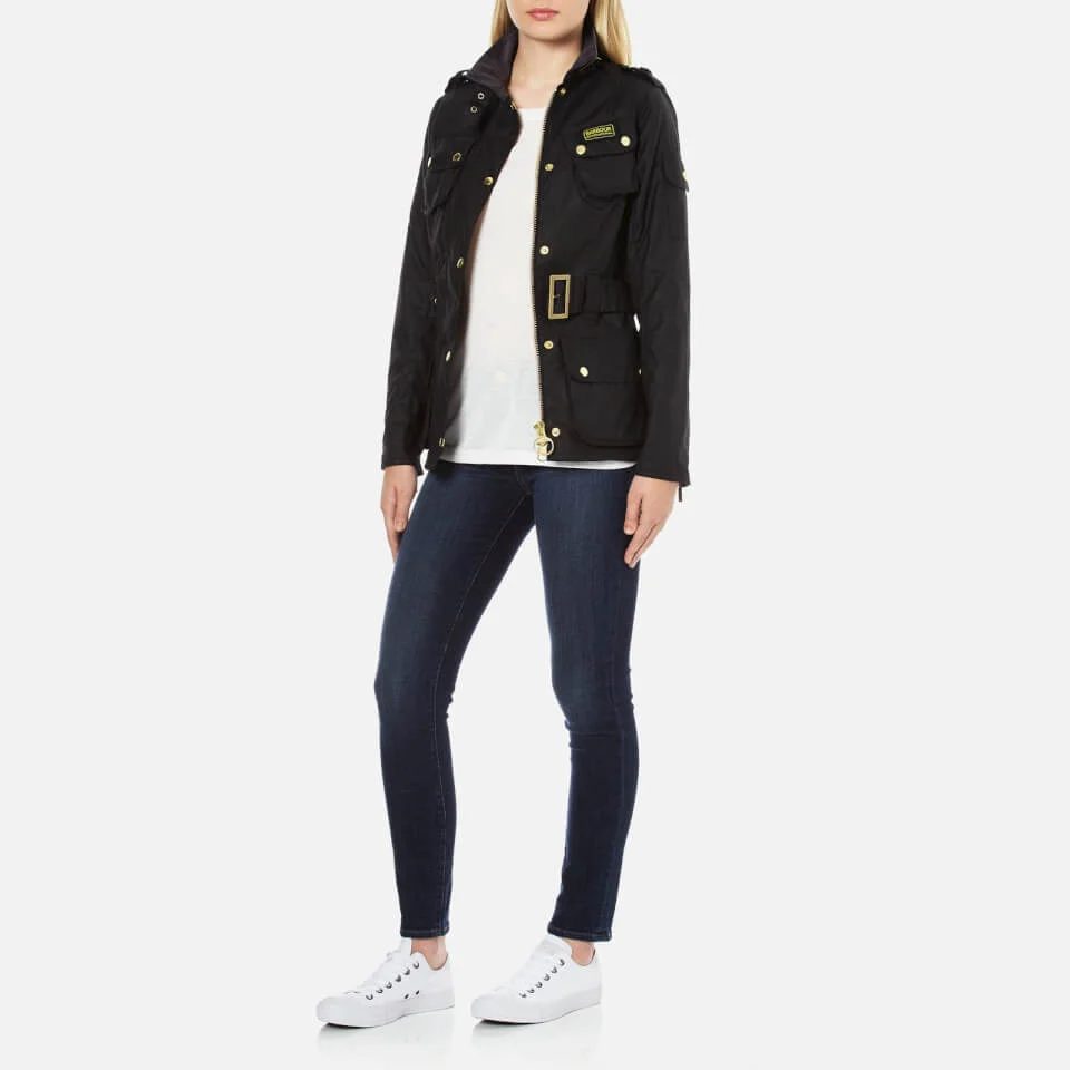 Barbour International Waxed Cotton Jacket 6 Barbour International Waxed Cotton Jacket - Image 4