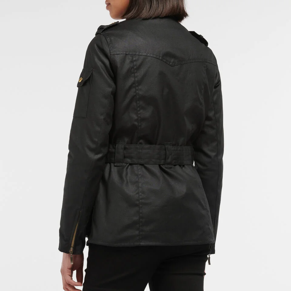 Barbour International Waxed Cotton Jacket 4 Barbour International Waxed Cotton Jacket - Image 2