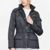 Barbour International Women's Polarquilt Jacket - Navy