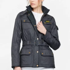 Barbour International Women's Polarquilt Jacket - Navy