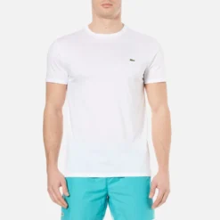 The Hut 6 Lacoste Men's Classic T-Shirt - White