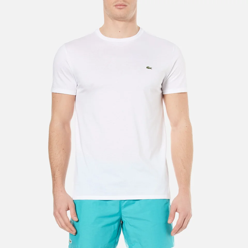 Lacoste Men's Classic T-Shirt - White 3 Lacoste Men's Classic T-Shirt - White