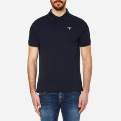 Barbour Heritage Men's Sports Polo Shirt - New Navy -The Hut 11400839 2084469061129114 1