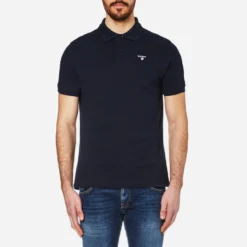 The Hut 12 Barbour Heritage Men's Sports Polo Shirt - New Navy