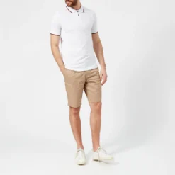 Armani Exchange Men's Tipped Polo Shirt - White 9 Armani Exchange Men's Tipped Polo Shirt - White -The Hut 11598113 7394557381709320