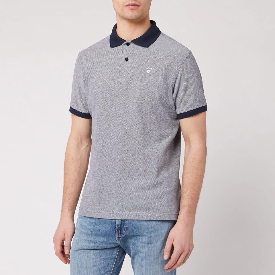 Barbour Heritage Men's Sports Polo Mix - Midnight 3 Barbour Heritage Men's Sports Polo Mix - Midnight