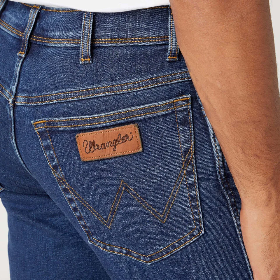 Wrangler Men's Texas Authentic Straight Fit Jeans - Darkstone 5 Wrangler Men's Texas Authentic Straight Fit Jeans - Darkstone - Image 4