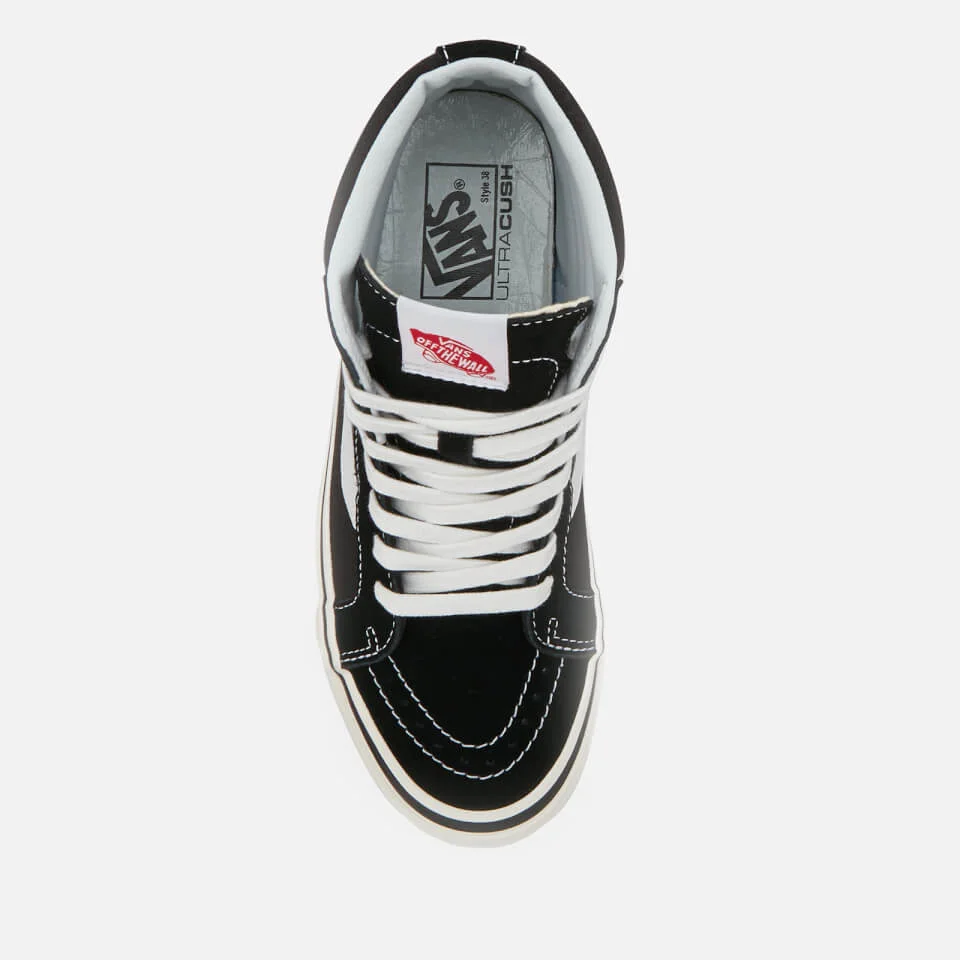 Vans Anaheim Sk8-Hi 38 Dx Hi-Top Trainers - Black/True White 5 Vans Anaheim Sk8-Hi 38 Dx Hi-Top Trainers - Black/True White - Image 3
