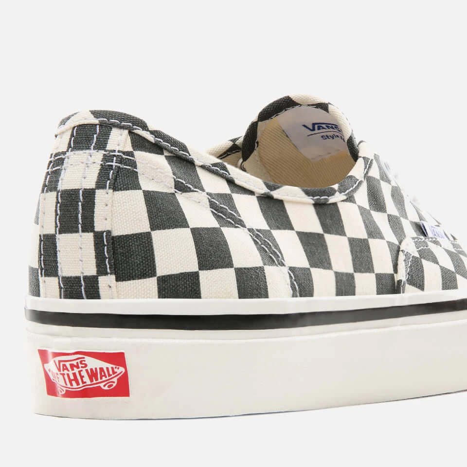Vans Anaheim Authentic 44 Dx Trainers - Black/Check 6 Vans Anaheim Authentic 44 Dx Trainers - Black/Check - Image 4