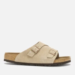 Birkenstock Men's Zurich Sfb Suede Slide Sandals