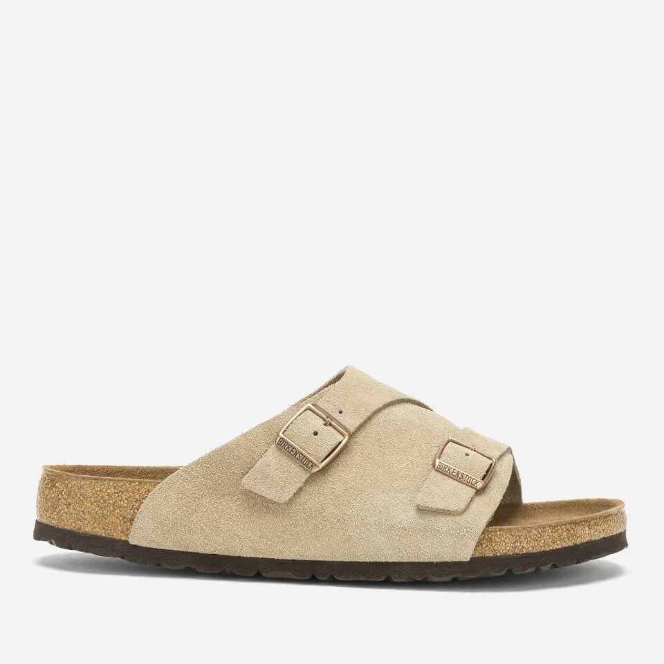 Birkenstock Men's Zurich Sfb Suede Slide Sandals 3 Birkenstock Men's Zurich Sfb Suede Slide Sandals