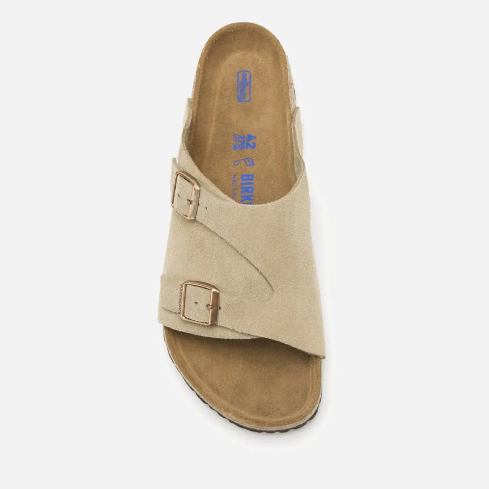 Birkenstock Men's Zurich Sfb Suede Slide Sandals 5 Birkenstock Men's Zurich Sfb Suede Slide Sandals - Image 3