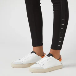 HUGO Women's Lou Skinny Fit Metal Tabs Jeans - Black -The Hut 12099033 1904701522640491