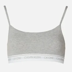 Calvin Klein Women's Unlined Bralette - Grey Heather