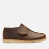 Clarks Originals Men's Desert Trek Leather Shoes -The Hut 12590921 2035140592499711
