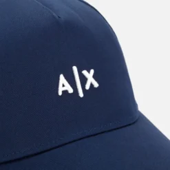 Armani Exchange Men's Small Ax Logo Cap - Navy -The Hut 12904437 1054869464122113