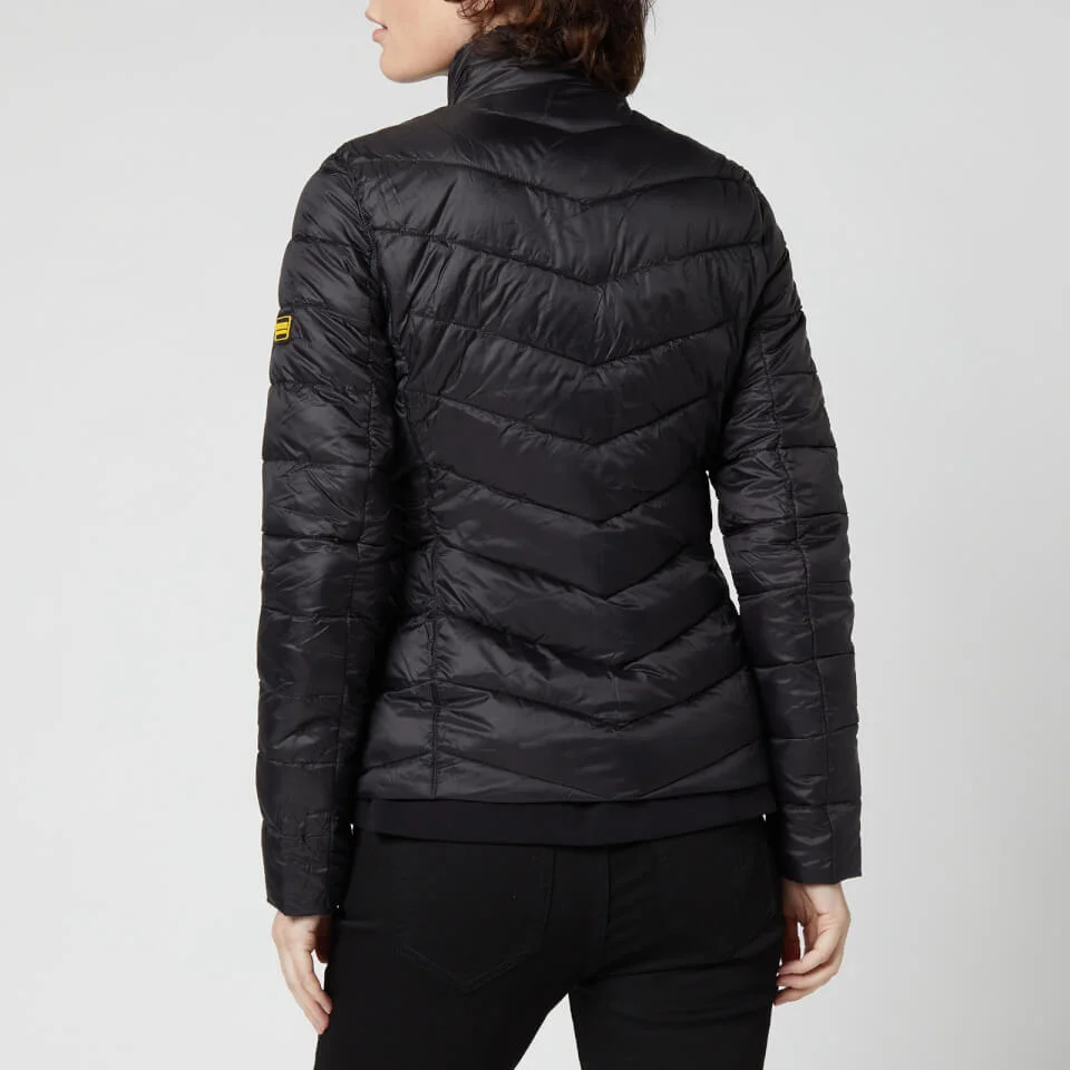 Barbour International Women's Aubern Quilted Jacket - Black 4 Barbour International Women's Aubern Quilted Jacket - Black - Image 2