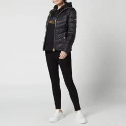 Barbour International Women's Aubern Quilted Jacket - Black 9 Barbour International Women's Aubern Quilted Jacket - Black -The Hut 12938162 1764902085943232