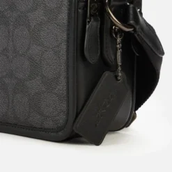 Coach Charter Signature 24 Coated-Canvas Crossbody Bag -The Hut 13279312 5984927529116428