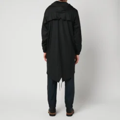Rains Matte-Shell Fishtail Parka -The Hut 13327659 2094937139413124