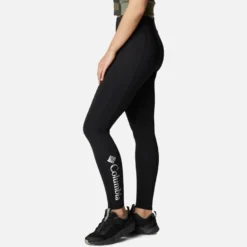 Columbia River Logo-Printed Stretch Jersey Leggings -The Hut 13459153 8124992585418335