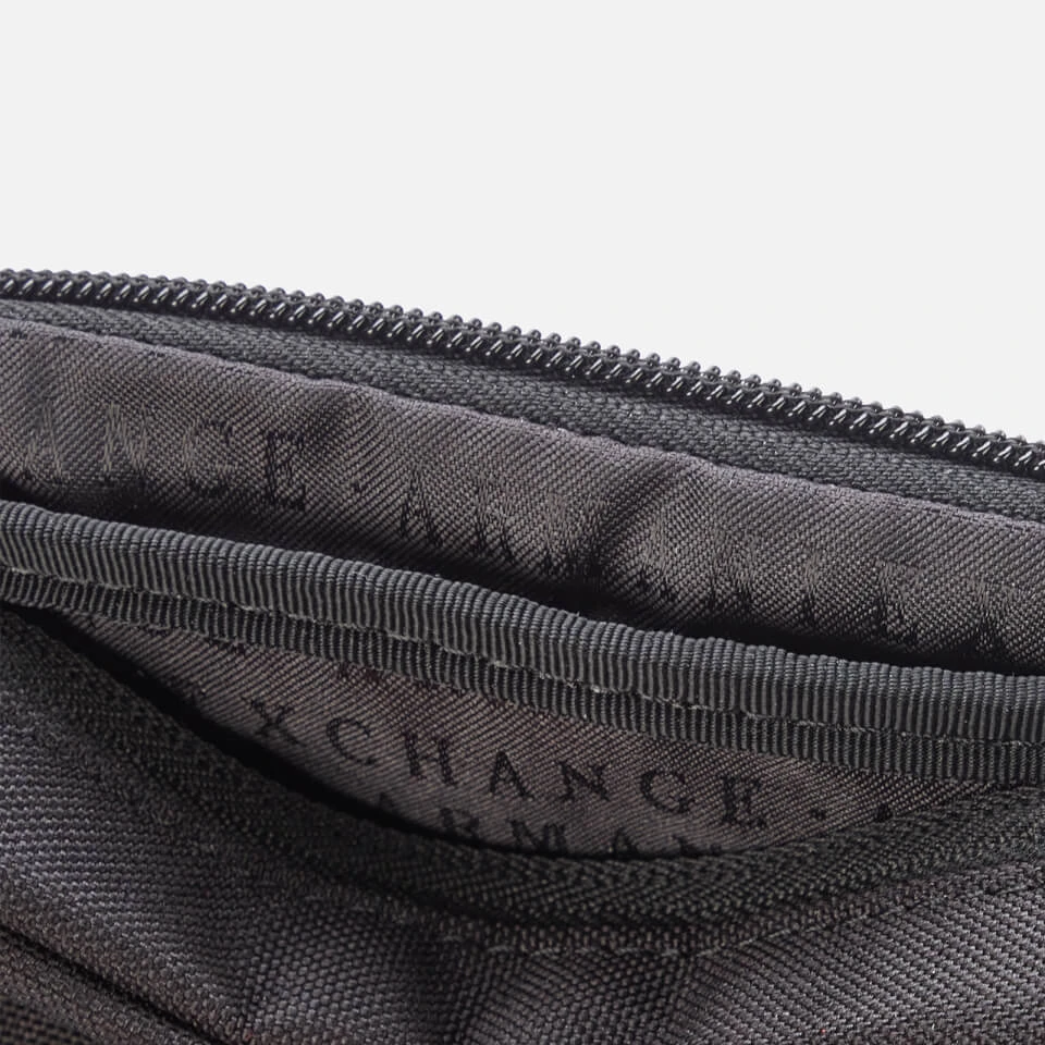 Armani Exchange Men's AX Logo Crossbody Bag - Black 7 Armani Exchange Men's AX Logo Crossbody Bag - Black - Image 5