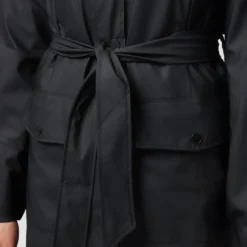 Rains Curve Patent Shell Jacket -The Hut 13625193 1744938200608740