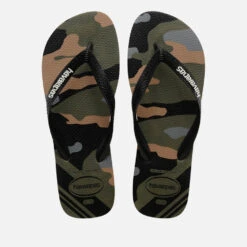 Havaianas Men's Top Camu Flip Flops - Green