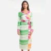 Never Fully Dressed Women's Zig Zag Wrap Dress - Multi 1 Never Fully Dressed Women's Zig Zag Wrap Dress - Multi -The Hut 13709595 1024943852274456
