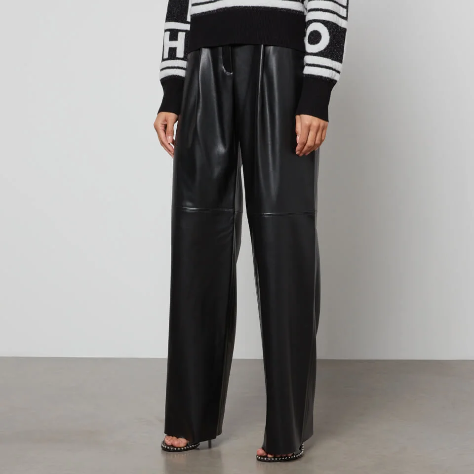 HUGO Herede Faux Leather Trousers 3 HUGO Herede Faux Leather Trousers