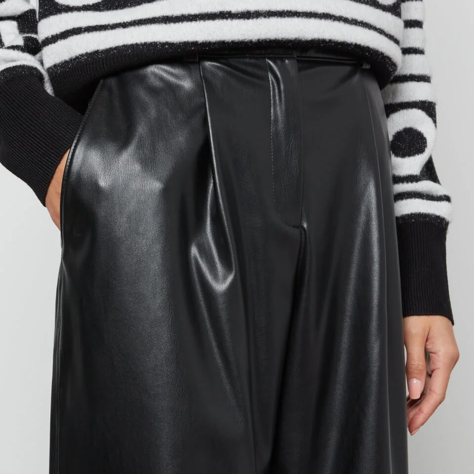 HUGO Herede Faux Leather Trousers 6 HUGO Herede Faux Leather Trousers - Image 4