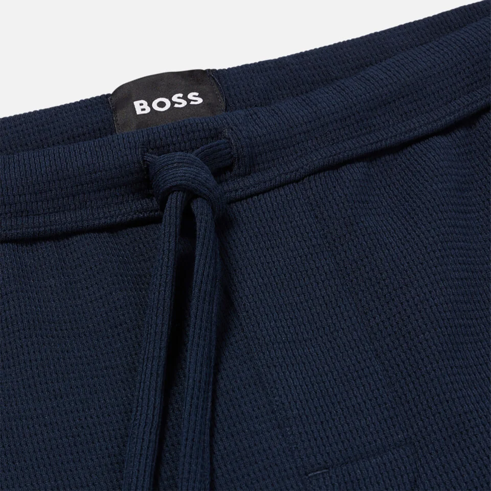 BOSS Bodywear Waffle-Knit Cotton-Blend Pants 5 BOSS Bodywear Waffle-Knit Cotton-Blend Pants - Image 3