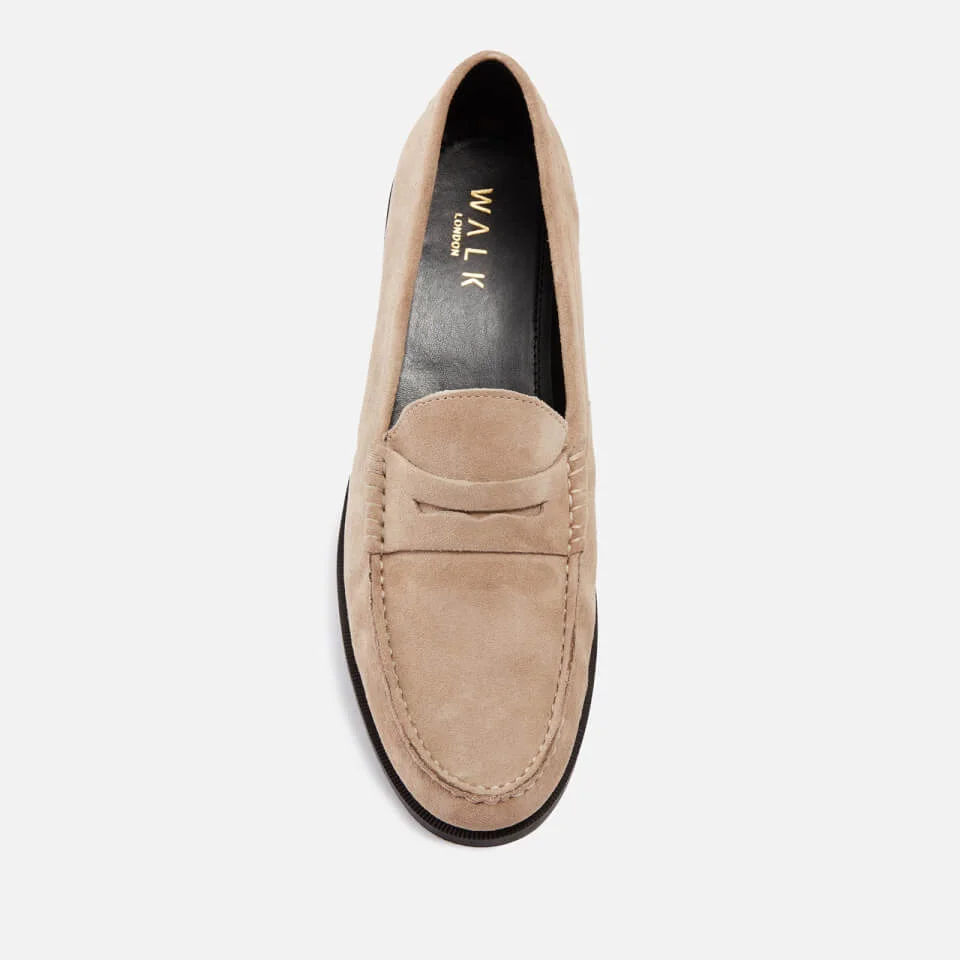 Walk London Riva Suede Penny Loafers 5 Walk London Riva Suede Penny Loafers - Image 3