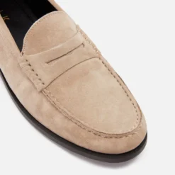 Walk London Riva Suede Penny Loafers 9 Walk London Riva Suede Penny Loafers -The Hut 13815379 8655006347339236