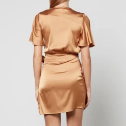 Never Fully Dressed Vienna Satin Wrap Mini Dress 8 Never Fully Dressed Vienna Satin Wrap Mini Dress -The Hut 13835288 1794981740348216