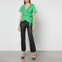 Never Fully Dressed Poplin Roma Top -The Hut 13835388 2524981740351336