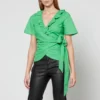 Never Fully Dressed Poplin Roma Top -The Hut 13835388 9874981740228546
