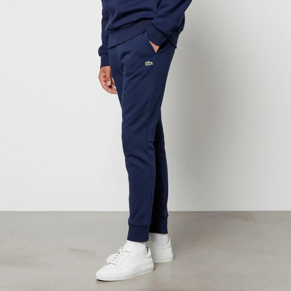 Lacoste Logo-Appliquéd Cotton-Blend Jersey Jogging Bottoms 3 Lacoste Logo-Appliquéd Cotton-Blend Jersey Jogging Bottoms