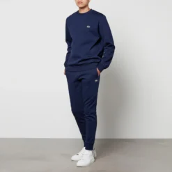 Lacoste Logo-Appliquéd Cotton-Blend Jersey Jogging Bottoms 9 Lacoste Logo-Appliquéd Cotton-Blend Jersey Jogging Bottoms -The Hut 13835659 2084980968647131