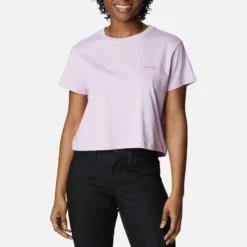 Columbia North Cascades™ Cropped Logo-Print Cotton-Jersey T-Shirt