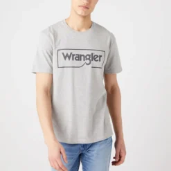 Wrangler Frame Cotton Logo T-Shirt -The Hut 13946840 1234997232807150