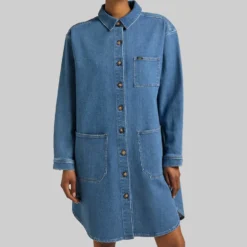 Lee Denim Shirt Dress